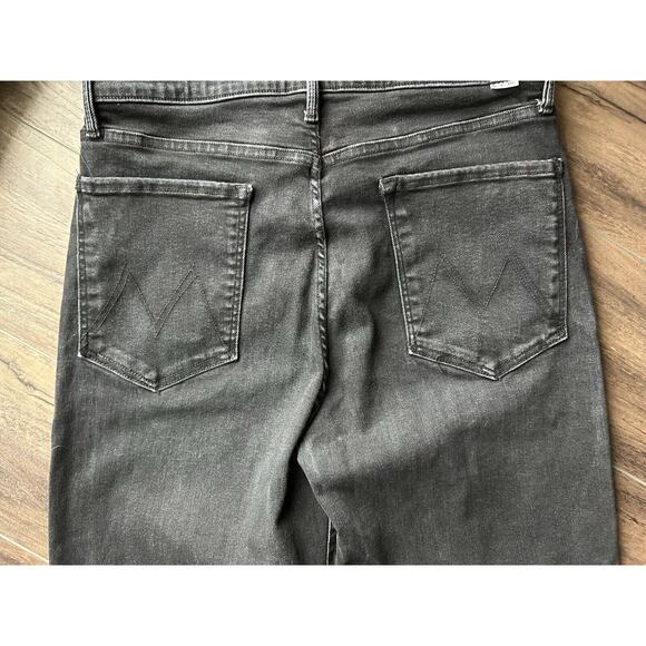 MOTHER The Rambler Zip Ankle Jeans Vroom Size 34 Wide Leg Bootcut Denim Pants - Picture 10 of 15